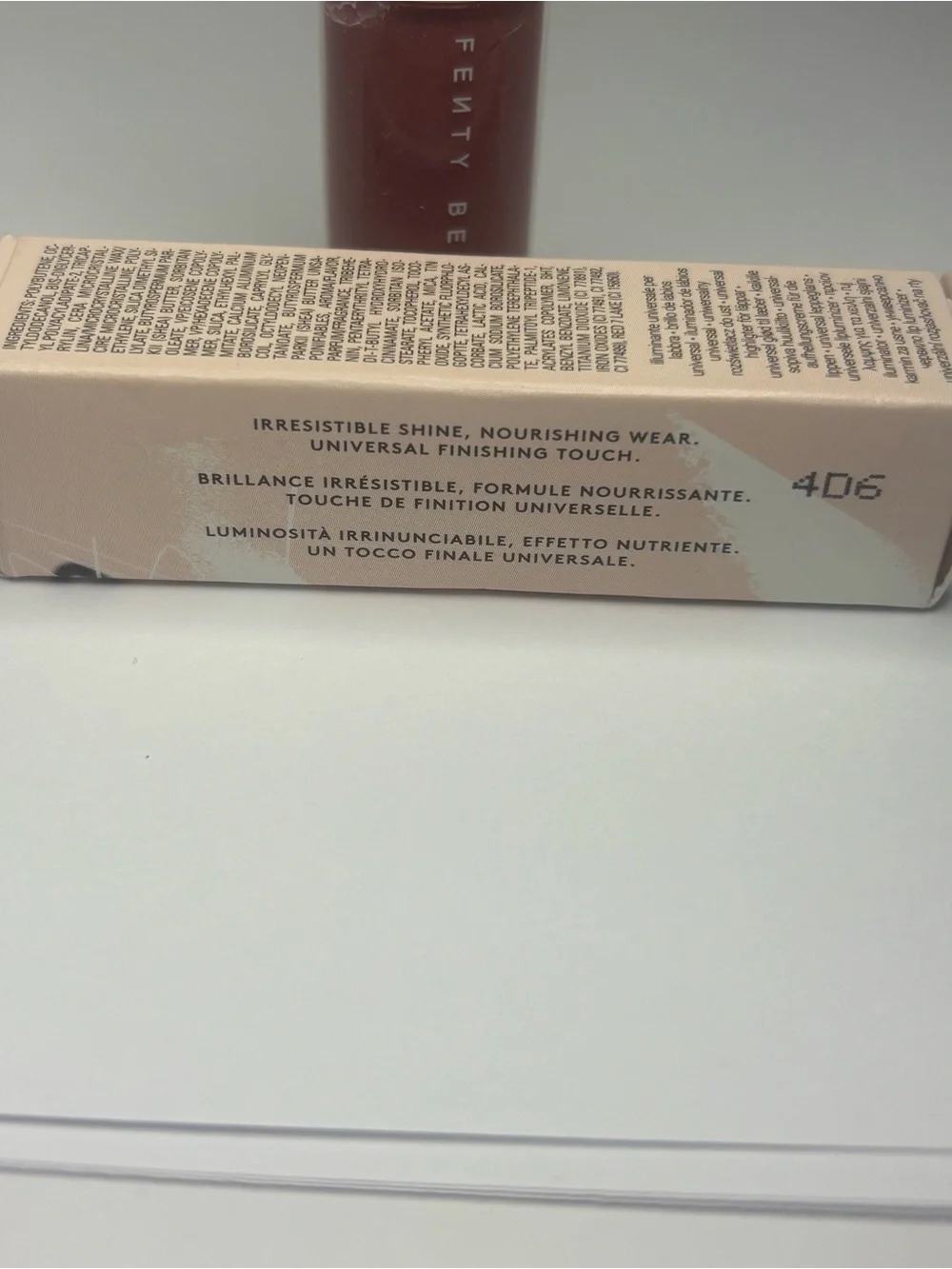 NEW/NIB Fenty Beauty Gloss Bomb Universal Lip Luminizer – RiRi 08 (Mini)